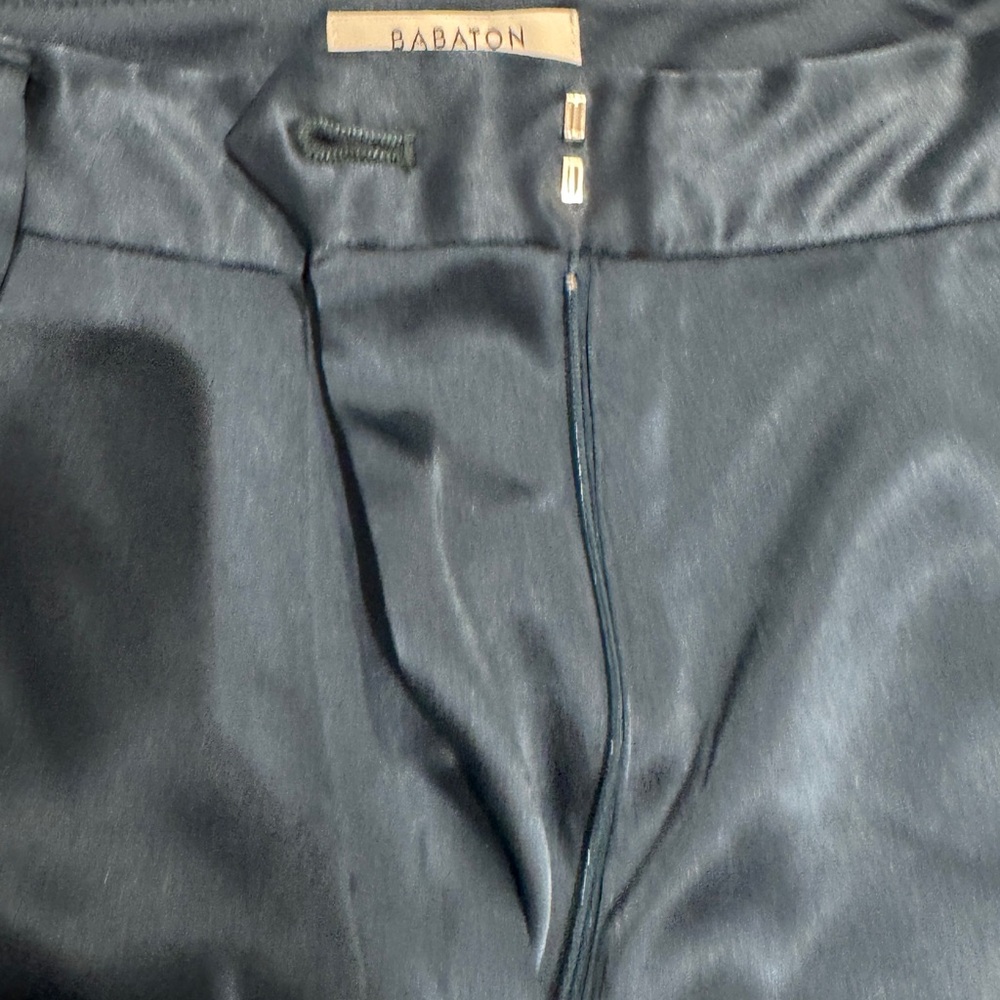 Babaton Midnight Blue Satin Trousers